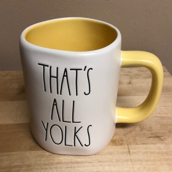 Rae Dunn Other - New Rae Dunn “That’s All Yolks” Mug Easter
